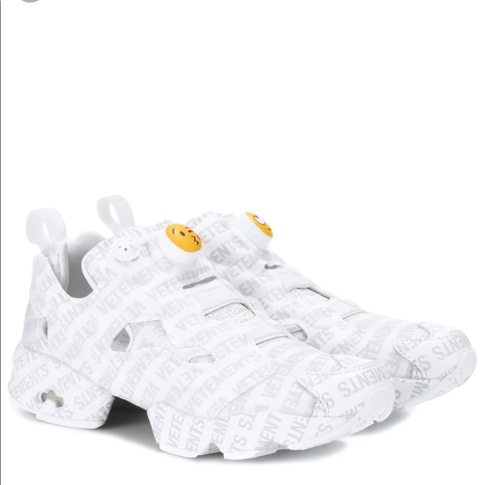 Vetements instapump emoji sneakers